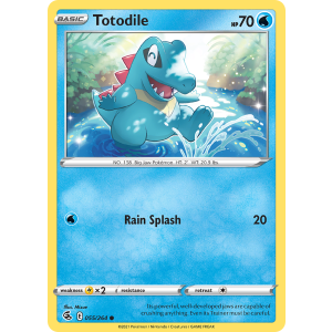 Totodile 55/264 Pokemon TCG Sword & Shield Fusion Strike