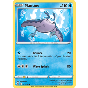 Mantine 61/264 Pokemon TCG Sword & Shield Fusion Strike