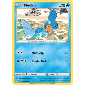 Mudkip 62/264 Pokemon TCG Sword & Shield Fusion Strike