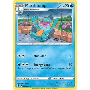 Marshtomp 63/264 Pokemon TCG Sword & Shield Fusion Strike