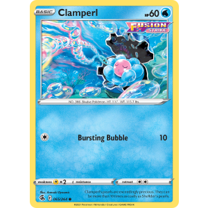 Clamperl 65/264 Pokemon TCG Sword & Shield Fusion Strike