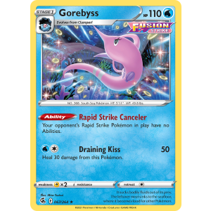 Gorebyss 67/264 Pokemon TCG Sword & Shield Fusion Strike