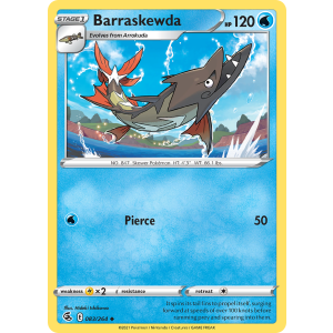 Barraskewda 83/264 Pokemon TCG Sword & Shield Fusion Strike