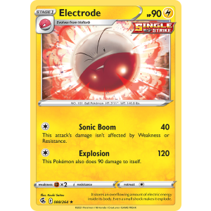 Electrode 88/264 Pokemon TCG Sword & Shield Fusion Strike