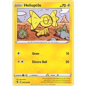 Helioptile 98/264 Pokemon TCG Sword & Shield Fusion Strike