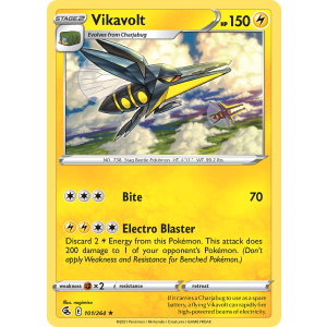 Vikavolt 101/264 Pokemon TCG Sword & Shield Fusion Strike