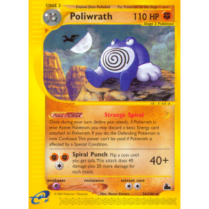 Poliwrath 26/144 Pokemon TCG E-Card Skyridge