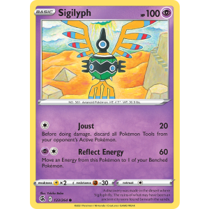 Sigilyph 123/264 Pokemon TCG Sword & Shield Fusion Strike