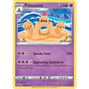 Palossand 126/264 Pokemon TCG Sword & Shield Fusion Strike