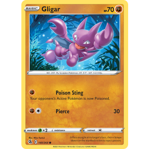 Gligar 140/264 Pokemon TCG Sword & Shield Fusion Strike