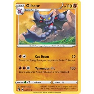 Gliscor 141/264 Pokemon TCG Sword & Shield Fusion Strike