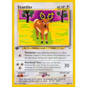 Stantler 38/64 Pokemon TCG Neo Neo Revelation