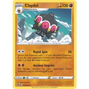 Claydol 145/264 Pokemon TCG Sword & Shield Fusion Strike