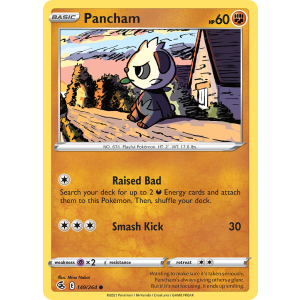 Pancham 149/264 Pokemon TCG Sword & Shield Fusion Strike