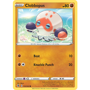 Clobbopus 152/264 Pokemon TCG Sword & Shield Fusion Strike