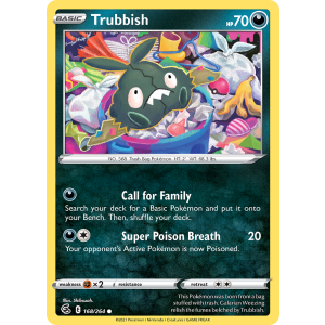 Trubbish 168/264 Pokemon TCG Sword & Shield Fusion Strike