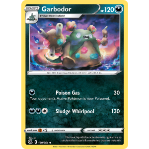 Garbodor 169/264 Pokemon TCG Sword & Shield Fusion Strike