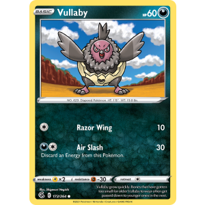 Vullaby 172/264 Pokemon TCG Sword & Shield Fusion Strike