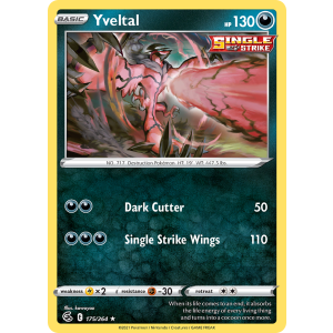 Yveltal 175/264 Pokemon TCG Sword & Shield Fusion Strike