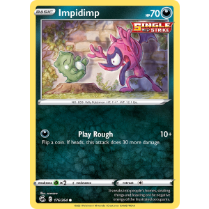 Impidimp 176/264 Pokemon TCG Sword & Shield Fusion Strike