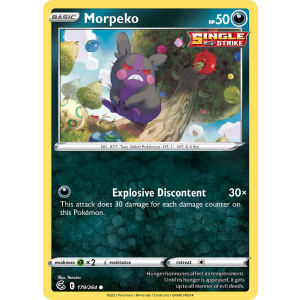 Morpeko 179/264 Pokemon TCG Sword & Shield Fusion Strike