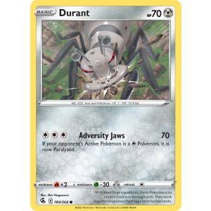 Durant 184/264 Pokemon TCG Sword & Shield Fusion Strike