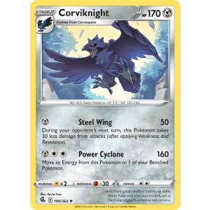 Corviknight 190/264 Pokemon TCG Sword & Shield Fusion Strike