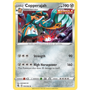 Copperajah 192/264 Pokemon TCG Sword & Shield Fusion Strike