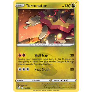 Turtonator 198/264 Pokemon TCG Sword & Shield Fusion Strike