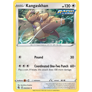 Kangaskhan 204/264 Pokemon TCG Sword & Shield Fusion Strike