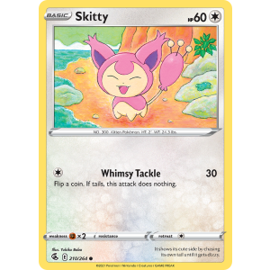 Skitty 210/264 Pokemon TCG Sword & Shield Fusion Strike