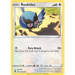 Rookidee 219/264 Pokemon TCG Sword & Shield Fusion Strike