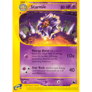 Starmie 30/144 Pokemon TCG E-Card Skyridge