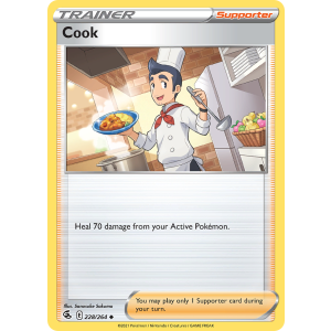 Cook 228/264 Pokemon TCG Sword & Shield Fusion Strike