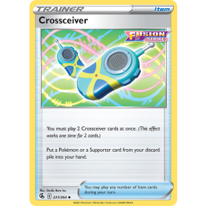 Crossceiver 231/264 Pokemon TCG Sword & Shield Fusion Strike