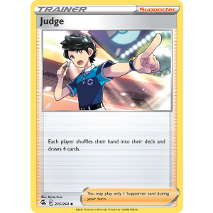 Judge 235/264 Pokemon TCG Sword & Shield Fusion Strike