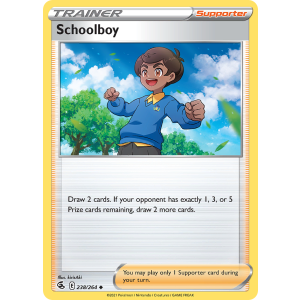 Schoolboy 238/264 Pokemon TCG Sword & Shield Fusion Strike