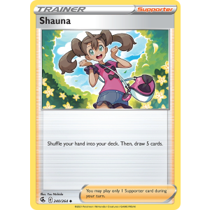 Shauna 240/264 Pokemon TCG Sword & Shield Fusion Strike