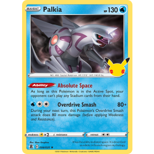 Palkia 4/25 Pokemon TCG Sword & Shield Celebrations