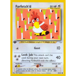 Farfetch'd 43/64 Pokemon TCG Neo Neo Revelation