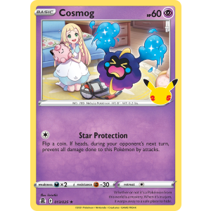 Cosmog 13/25 Pokemon TCG Sword & Shield Celebrations