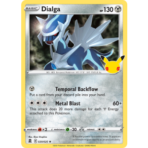 Dialga 20/25 Pokemon TCG Sword & Shield Celebrations