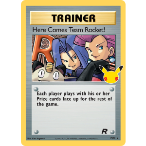 Classic Collection Here Comes Team Rocket! 15/25 Pokemon TCG Sword & Shield Celebrations: Classic Collection