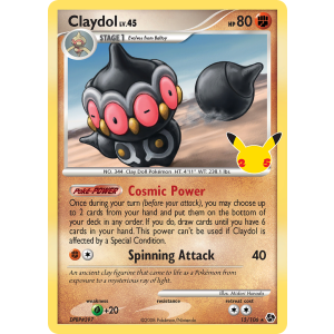 Classic Collection Claydol 15/25 Pokemon TCG Sword & Shield Celebrations: Classic Collection