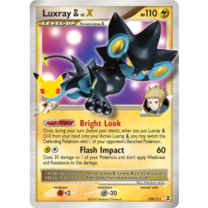 Classic Collection Luxray GL LV.X 109/25 Pokemon TCG Sword & Shield Celebrations: Classic Collection