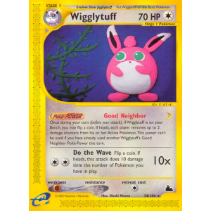 Wigglytuff 34/144 Pokemon TCG E-Card Skyridge