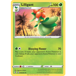 Lilligant 10/203 Pokemon TCG Sword & Shield Evolving Skies