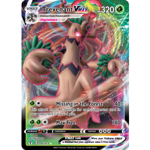 Rare Holo VMAX Trevenant VMAX 14/203 Pokemon TCG Sword & Shield Evolving Skies