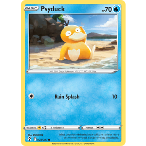 Psyduck 24/203 Pokemon TCG Sword & Shield Evolving Skies