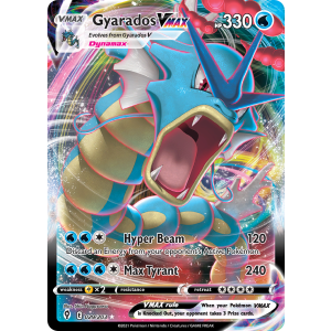 Rare Holo VMAX Gyarados VMAX 29/203 Pokemon TCG Sword & Shield Evolving Skies